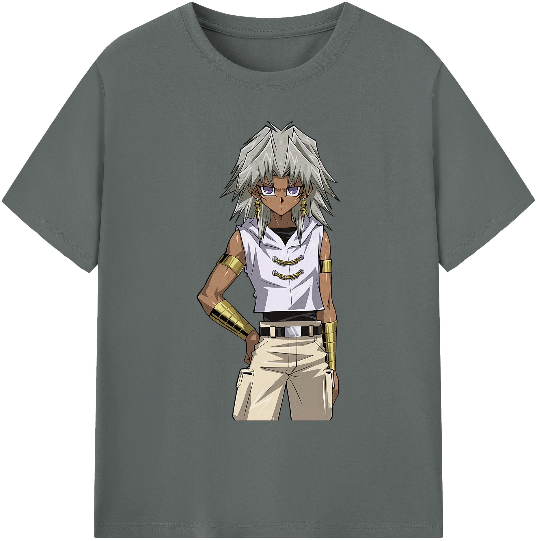 （画像用） 遊☆戯☆王 Yu-Gi-Oh! 綿100％ メンズ半袖Tシャツ｜肌触りやわらか＆通気性